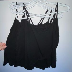 Pack Of 4 Standard Black Tank Tops